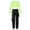 Fluorescent Green, variant on TiaoBug Kids Girls 2 Piece Hip Hop Street Dance Costume Outfits Fishnet Crop Top Cargo Pants Sport Outfits Fluorescent Green 8