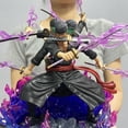 thumbnail image 2 of Figura de acción de One Piece Zoro, modelo de estatua de PVC, decoración coleccionable, regalo de juguete, estilo Wano Onigashima, 9 espadas, 40cm, 2 of 3