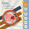 thumbnail image 2 of Peaceful Fruits 100% Fruit Tapes - Blueberry & Banana - 4 boxes of 3 mega-size tapes, 2 of 5