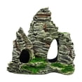thumbnail image 1 of Fall Decor Mountain View Decor Rockery Rock Hiding Tree Aquarium Ornament Fish Tank Decoration, 1 of 2