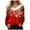 Pink, variant on larppty Pullover for Women Ugly Christmas Sweaters Funny Holiday Sweatshirts Faux Fur Trim V Neck Long Sleeve Graphic Xmas Sweatshirt (Light Pink, S)