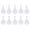 Circular, variant on LAIQIEN 10Pieces Handheld Double Side Answer Paddles Small Whiteboards Erasable Signs Auction Paddles for Office Classroom
