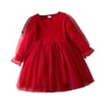 thumbnail image 1 of Vestido rojo navideño para niñas Strade Fareast Limited falda tutú 4 años, 1 of 8
