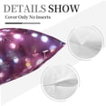 thumbnail image 4 of Throw Pillow Cover 18 X 18 Inch Glitter Sparkles Shimmer Decorative Cushion Cover For Sofa Chair Couch Bedroom Living Room, 4 of 7