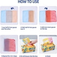thumbnail image 6 of CYFW Baby Easter Basket Stuffers Tissue Box Toy,Sensory Toys with Crinkle Paper Colorful Soft Scarf for 0-3-6-9-12 Months Infants Newborns Easter Gift (School Bus), 6 of 7