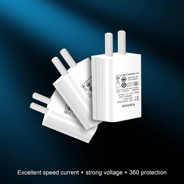 Chargeur USB 5V 1A Adaptateur Alimentation Portable Chargeur Mural USB
