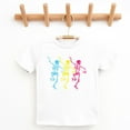 thumbnail image 4 of Three Skeletons Dancing Neon - Youth Short Sleeve Graphic T-Shirt and Toddler Short Sleeve Graphic T-Shirt, 4 of 13