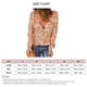 thumbnail image 5 of Blusa tipo túnica,Blusa de mujer Blusa de manga larga con cuello en V Blusa suelta fiel a su promesa, 5 of 5