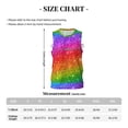 thumbnail image 4 of Sikiie Colorful Glitter Basketball Jersey Reversible Men's Mesh Athletic Sports Shirts Training Practice S-4XLMedium, 4 of 6