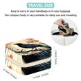 thumbnail image 5 of Crow Travel Portable Decorative Box - Square Jewelry Storage and Organizer Box for Rings, Earrings, Necklaces, and Bracelets - Suitable for Girls and Women - Necklace Organizer Box, 5 of 6