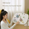 thumbnail image 7 of AUDIENCE Y6 Bluetooth Speaker Portable Wireless Mini Magnetic Shower Audio Surround Sound Waterproof Bathroom Heavy Subwoofer, 7 of 7