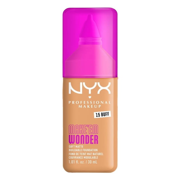 Base de Maquillaje Nyx Professional Make Up Make em Wonder Buff 30ml