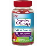Digestive Advantage Strawberry Daily Probiotic Gummies, 60 ct (Pack of 3)