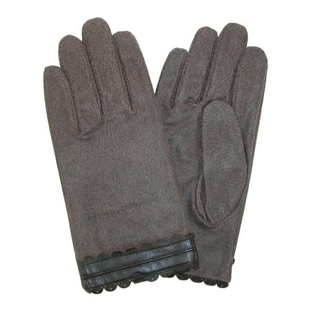 Dickies Leather Gloves - Women's Leather Hem Gloves