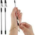 thumbnail image 1 of 2Pcs Jewelry Bracelet Helper Tool,Bracelet Clasps and Closures Helper Fastening Equipment with Non-Slip Sleeve for Necklace Bracelet Watch Clasp Zipper Craft Adjustment, 1 of 5