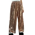 thumbnail image 3 of Jamsmile Toddler Girls Pants Children Glitter Sequin Dance Boys Girls Shiny Trousers Dancewear Party Dance Wear, 3 of 3