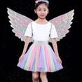 thumbnail image 2 of Disfraz de ángel para boda Navidad de Cumpleañ Blanco Sunnimix Costunme juguetes de alas de ángel, 2 of 7