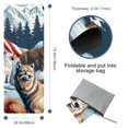 thumbnail image 4 of American Flag 72.8"x26.8" Gym Towel with Features and Storage Bag – Yoga, Pilates, Fitness, and More, 4 of 6