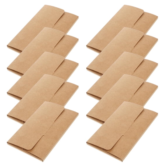 DEEPCRAFF 30Pcs Business Card Organizer Rectangular Paper Desktop Cards Holder for Bedroom 4.17X2.55X0.20In