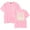 Pink, variant on Josiah Queen Dusty Bibles Tee Women Men Short Sleeve Crewneck T-shirt Casual Tops