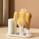 thumbnail image 1 of Juego de Cepillos de Limpieza, Una Varilla, Tres Cabezales, Cabezales de Cepillo Reemplazables, Cepillo para Grietas de Cocina, Cepillo para Tazas, Pulpa de Madera, Algodones, Cepillo para Ollas, Cep, 1 of 7