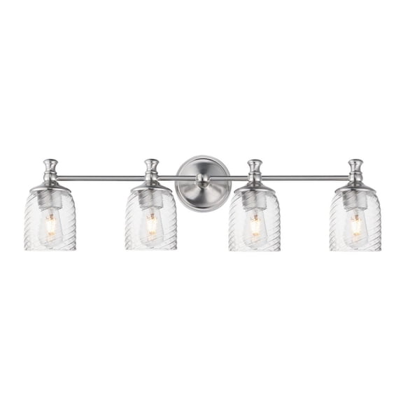Maxim Lighting - Swirl - 4 Light Bath Vanity-9 Inches Tall and 32.5 Inches