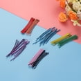 thumbnail image 2 of Miangastore 50 Pcs Pinces à Cheveux Longues Motif Coloré Barrettes Simples Forme Arc pour Dames Femmes Filles, 2 of 8
