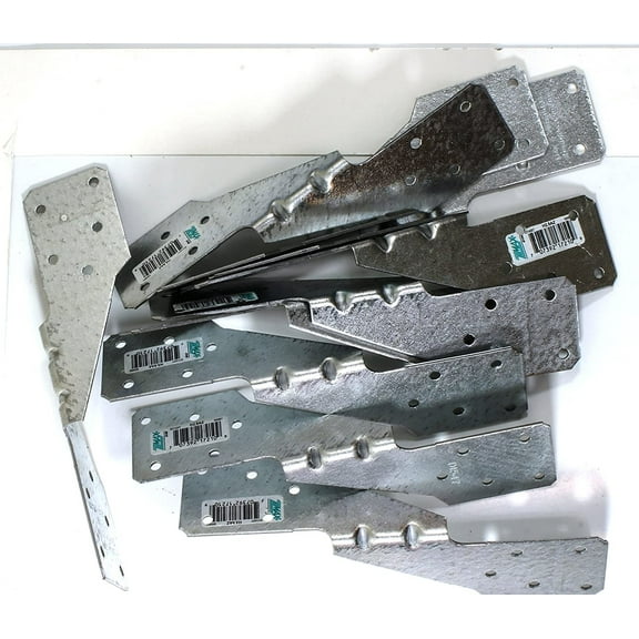 Simpson Strong-Tie 10 Pack Simpson Strong Tie H2.5AZ Hurricane Tie New Style Z-Max Finish
