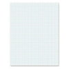 Ampad 20lb Quadrille Pad w/4 Squares/Inch, Ltr, White, 1 50-Sheet Pad