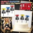 thumbnail image 2 of Acrylic Graduation Cake Topper Red 1 Pack For Graduation Party Celebration Cake Decoration, 2 of 8