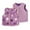 Purple, variant on ATOGUTA Toddler Girls Fleece Vest Kids Fleece Button Closure Jacket Sleevless Fall Winter Warm Outerwear Size 2T-7, Purple