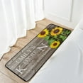 thumbnail image 6 of Dreamtimes Customized Kitchen Mats Washable Door Mat Long Floor Runner Rug Non-Slip Fatigue Area Rugs Sunflower Board Absorbent Cushioned for Farmhouse Home Bath Indoor Outdoor Decor 39"x20", 6 of 6