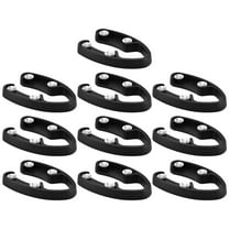 Uonlytech 10Pcs Portable Black Wine Bottle Foil Cutter Sturdy Lid Lifter for Home Bar Use