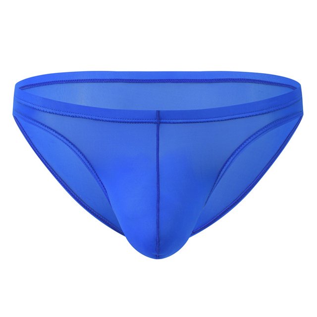 Ropa interior sexy para adultos, pantalones de talla grande, calzoncillos de seda de hielo ultrafinos, ropa interior sexy transparente, calzoncillos de color sólido