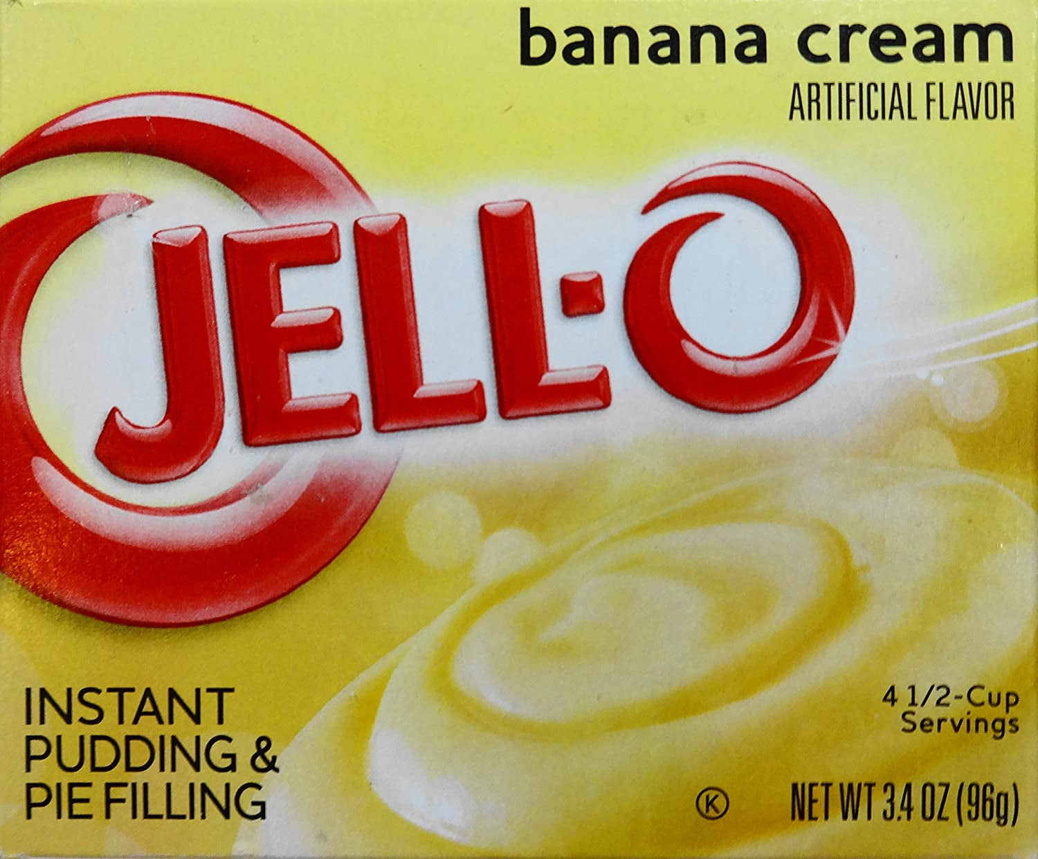 Jell O Instant Pudding And Pie Filling Banana Cream 34 Ounce Boxes