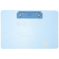 unbranded  Infusion Card File Folder Clipboard with Storage Baseball Nurse Blue