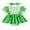 Green, variant on Bagilaanoe Newborn Easter Outfits Baby Girl Rompers Dress Print Short Sleeve Bodysuits   Headband 3M 6M 9M 12M 18M Infant Patchwork A-line Dresses