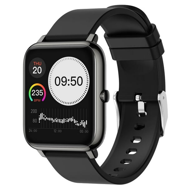Deporte Watch Reloj De watch Recordatorio Sedentario Negro