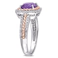 thumbnail image 5 of Everly Women's Amethyst Sterling Silver Ring, 5 of 7