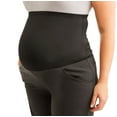 thumbnail image 3 of Oh! Mamma Maternity Women's Wide Leg Career Pant with Full Panel (Women's & Women's Plus), 3 of 3