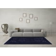 thumbnail image 3 of Ahgly Company Indoor Rectangle Persian Blue Traditional Area Rugs, 7' x 9', 3 of 4