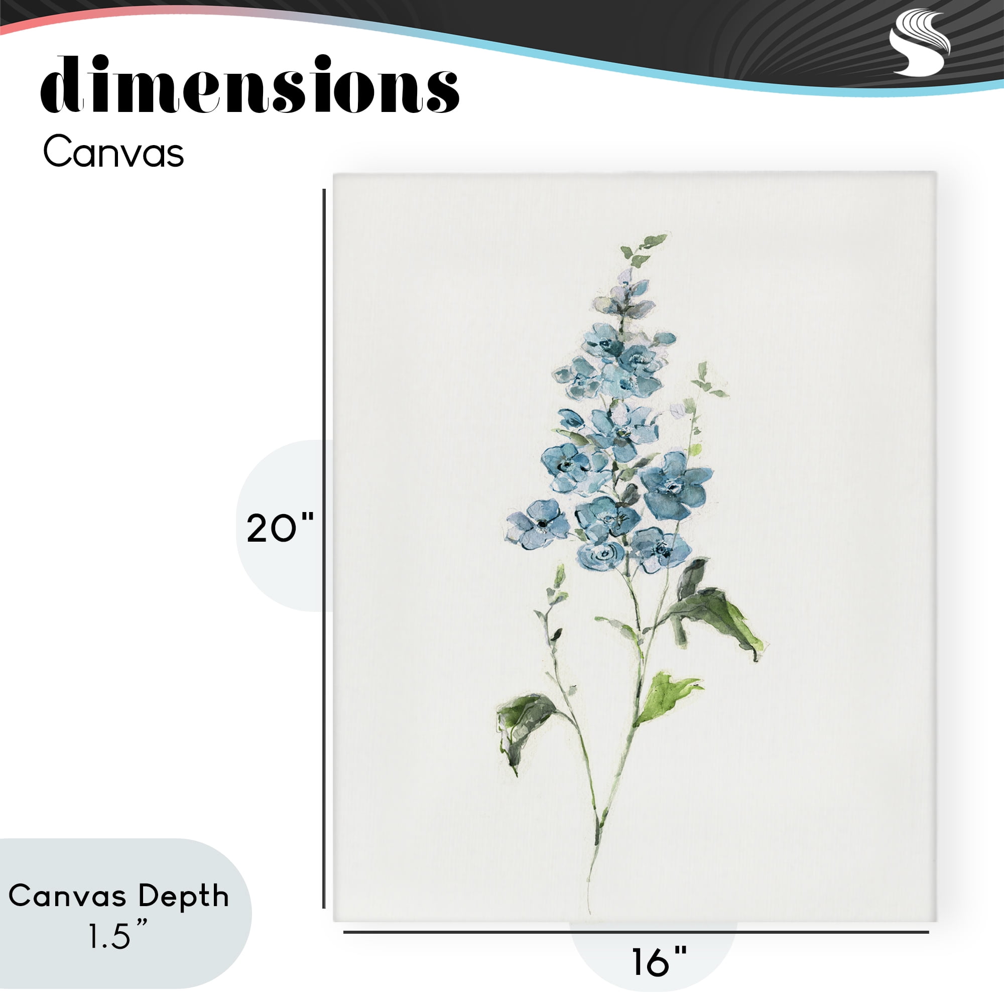 Stupell Industries Natural Spring Herbs Canvas Wall Art, design by Sally Swatland