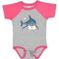 thumbnail image 3 of Inktastic Shark Dinner Boys or Girls Baby Bodysuit, 3 of 5