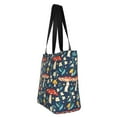 thumbnail image 2 of Kuqiui Colorful Mushrooms Print Canvas Tote Bag for Women Cute Clothing Book Aesthetic Casual Reusable Tote Shoulder Bags, 2 of 7