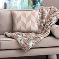 thumbnail image 1 of XWSHYW Almohadas y Fundas Funda de Almohada de Terciopelo con Copos de Nieve, Funda de Almohada de Felpa para Sofá de Oficina, Funda de Cojín Geométrico, Funda de Almohada para Cabecera de Hogar, 1 of 6