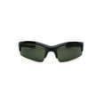 thumbnail image 2 of Xloop Boys Kid Size Expose Lens Warp Around Sport Plastic Sunglasses Green Lens, 2 of 4