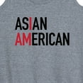 thumbnail image 3 of Instant Message - I Am Asian American  - Women's Racerback Tank Top, 3 of 6