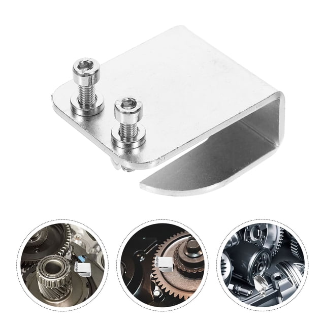 CRAFTHROU Kit De Reparación Para De Engranaje Con Clip Metálico Plateado Para Técnicos