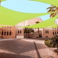thumbnail image 2 of Yescom 18x18 Ft 97% UV Block Square Sun Shade Sail Canopy Outdoor Backyard Garden Pool, 2 of 10