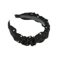 thumbnail image 5 of Unique Bargains 1 Pc Cute Rhinestone Gypsophila Headbands for Women Black, 5 of 6